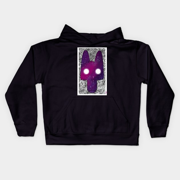 Inner space Kids Hoodie by DangerFox